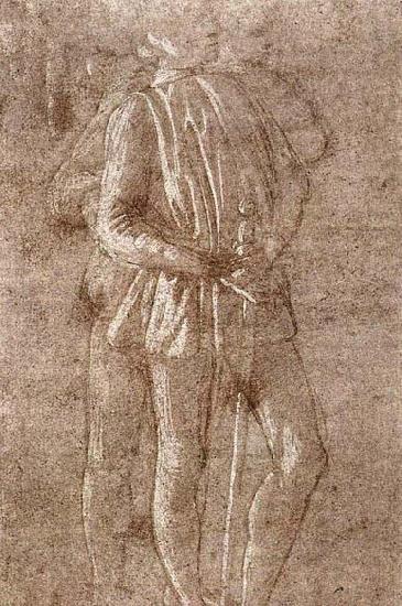 Sandro Botticelli Study of two standing figures Germany oil painting art